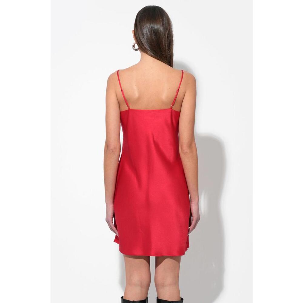 Kia Satin Mini Dress with Bows - Picture 6 of 6
